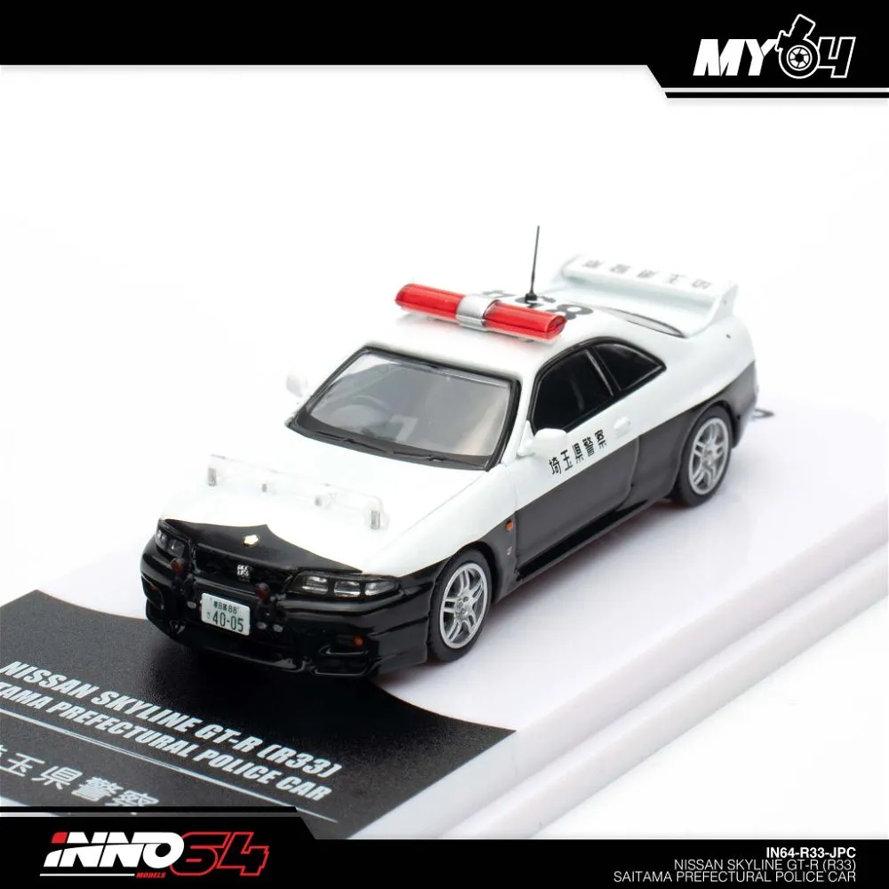 INNO64 | NISSAN SKYLINE GT-R R33 | JAPANESE POLICE