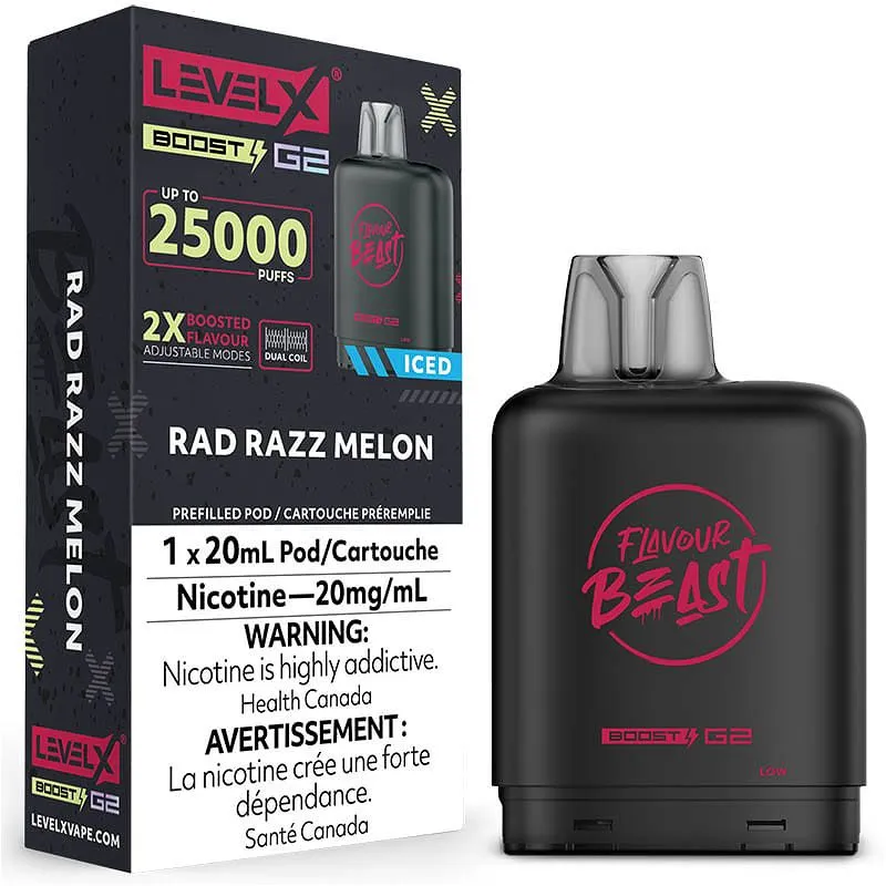 Level X Pod 25k Rad Razz Melon