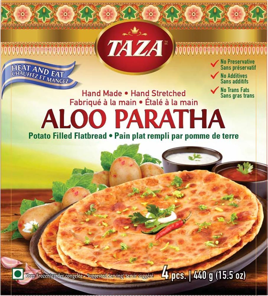 Taza Aloo Paratha Homestyle