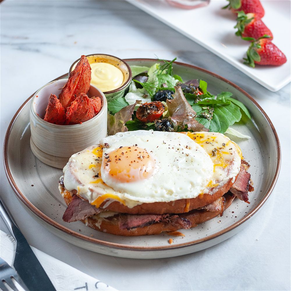 Beef Brisket Croque Madame