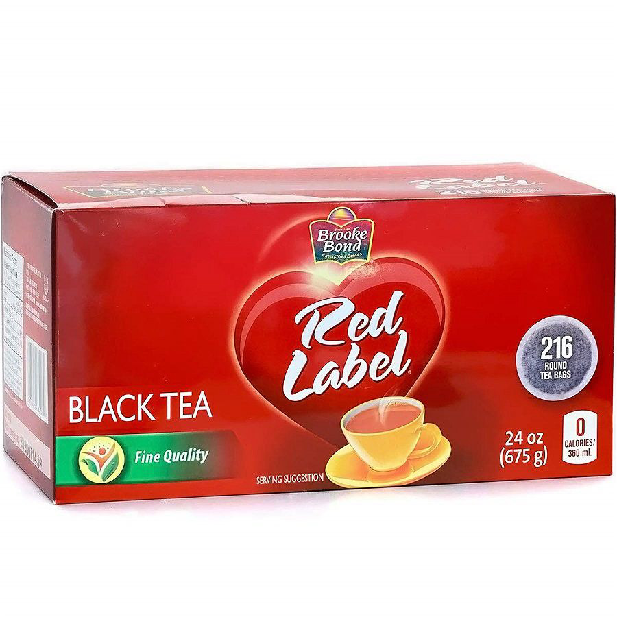 Red Label (Brooke Bond) Tea 216 Tea Bags