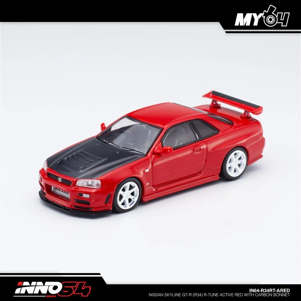 INNO64 | NISSAN SKYLINE GT-R R34 R-TUNE | RED