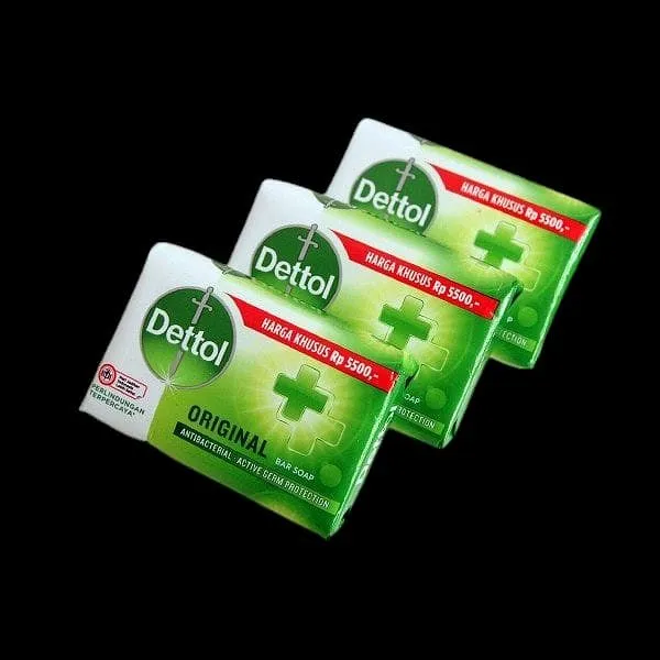 Dettol Soap 3Pcs Original 100Gm