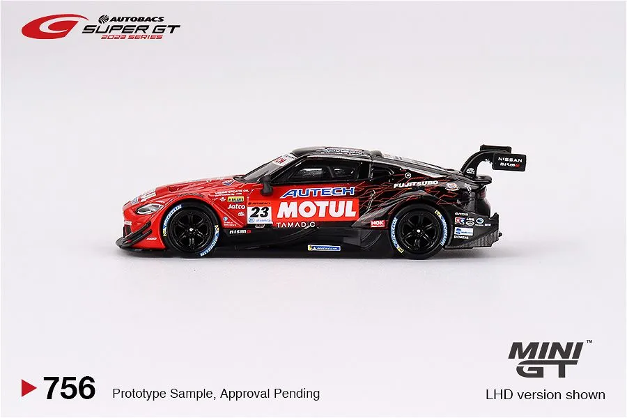 MINIGT | NISSAN Z GT500 | #23 MOTUL AUTECH Z NISMO 2023 SUPER GT SERIES