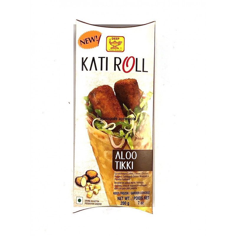 Deep Kati Roll Aaalo Tikki