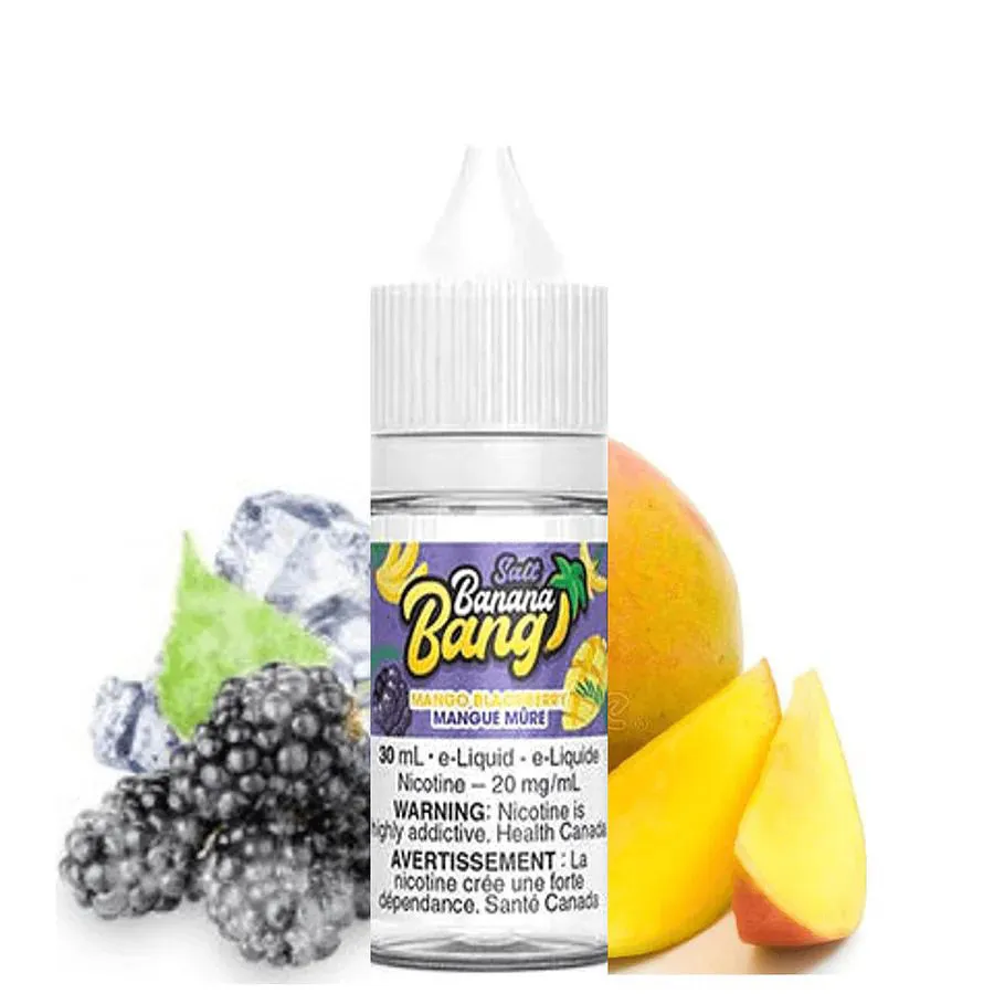 BANANA BANG  SALT MANGO BLACKBERRY .30ML