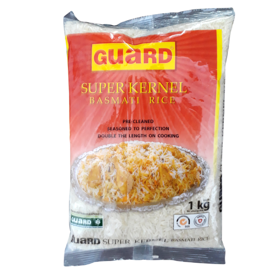 Guard Rice Super Kernal Basmati 1 Kg