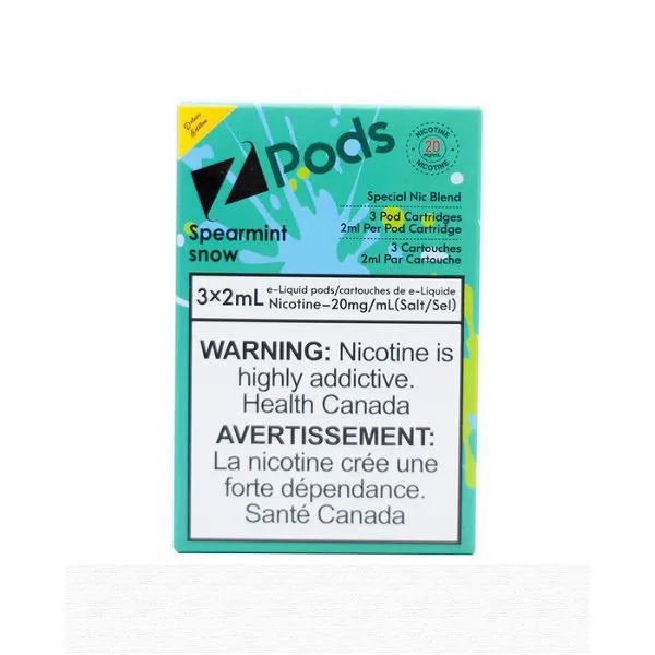 Z PODS SPEARMINT SNOW