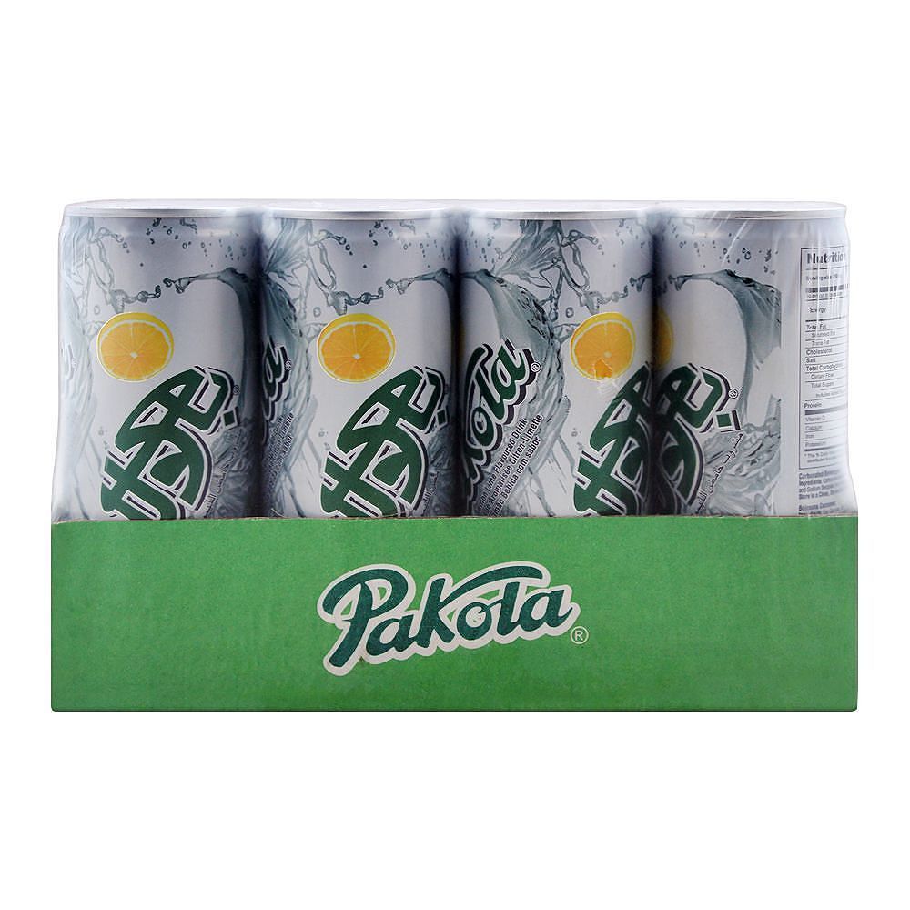 PAKOLA LEMON LIME FLAVOURED DRINK CASE OF 24 CANS 250ML