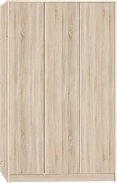 3 Door Wardrobe Sonoma Oak Effect