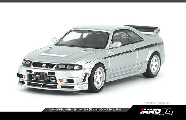 INNO64 | NISSAN SKYLINE GT-R R33 NISMO 400R | SILVER