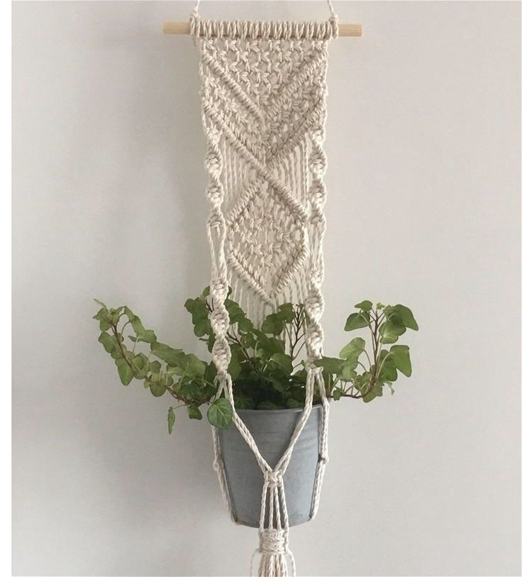 Macrame Planter Wallhanging