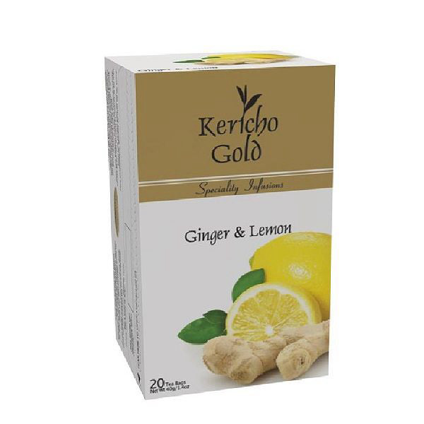 Kericho Gold Ginger & Lemon 40g