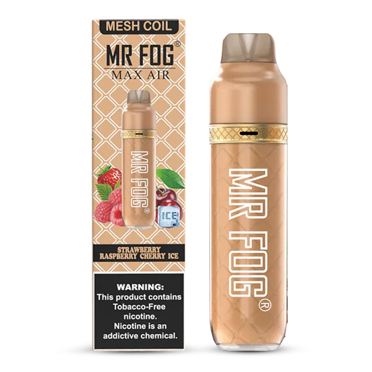 MR FOG 2500 STRAWBERRY RASPBERRY CHERRY ICE