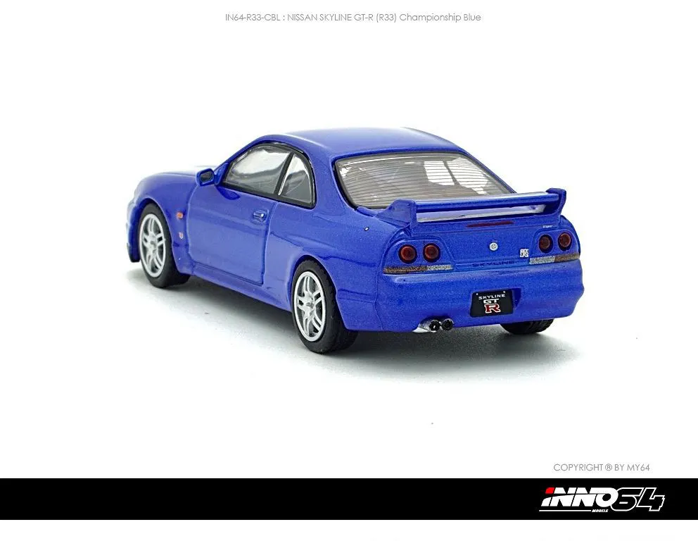 INNO64 | NISSAN SKYLINE GT-R R33 | BAYSIDE BLUE