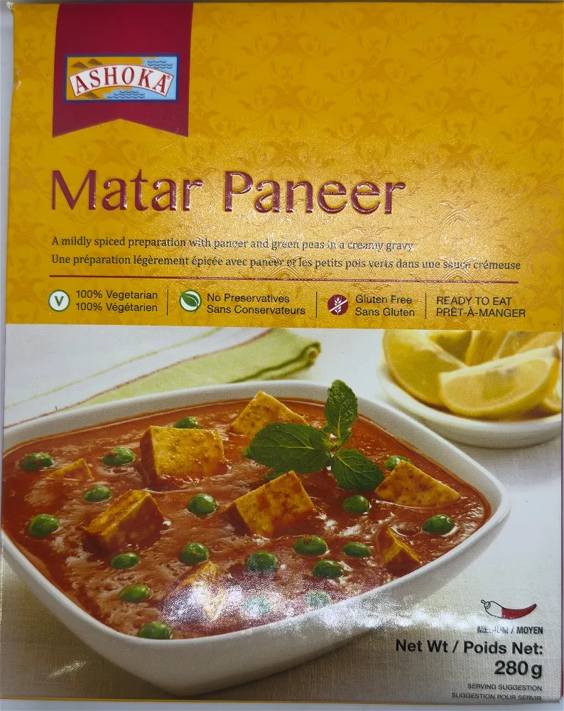 ASHOKA MUTTER PANEER 280G