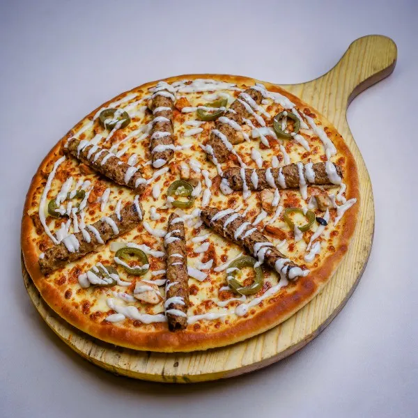 Bihari Kabab Pizza