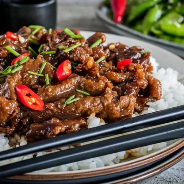 Sliced Beef With Lime