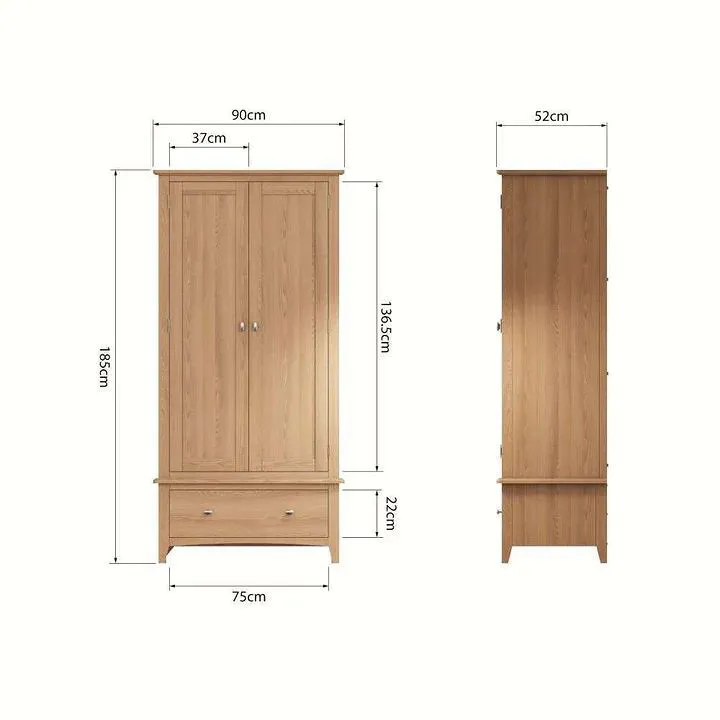 Leige 2 Door Wardrobe