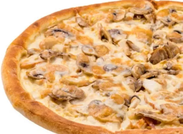 Chicken Mushroom Pizza