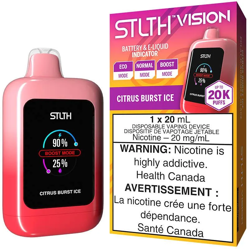 STLTH VISION 20000 CITRUS BURST ICE