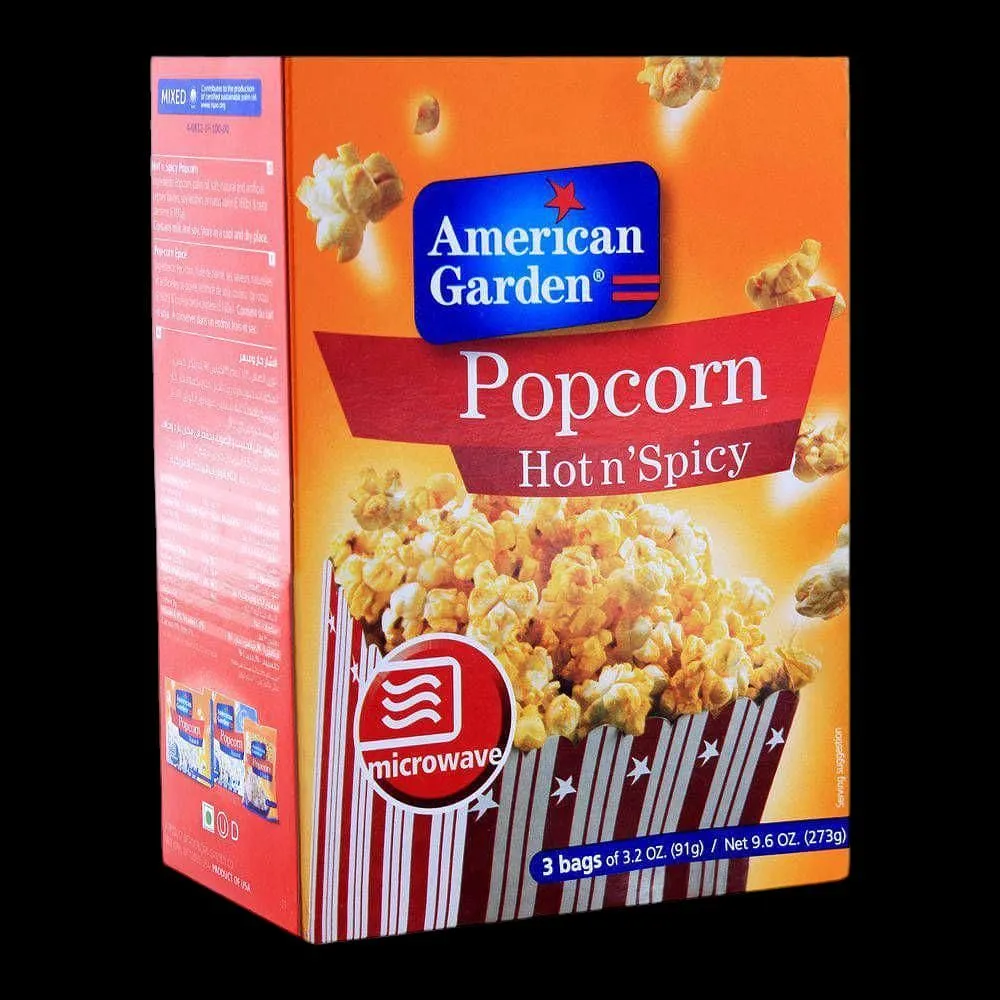 American Garden Popcorn Hot And Spicy