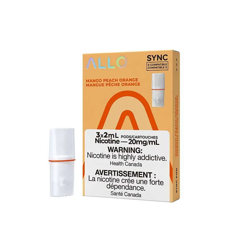 Allo Sync Pods Mango Peach Orange