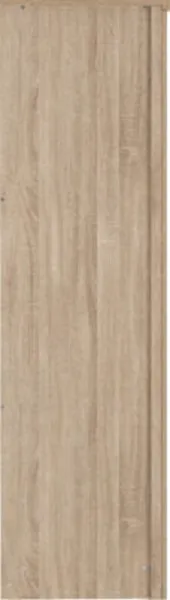 2 Door Wardrobe Light Oak Effect Veneer