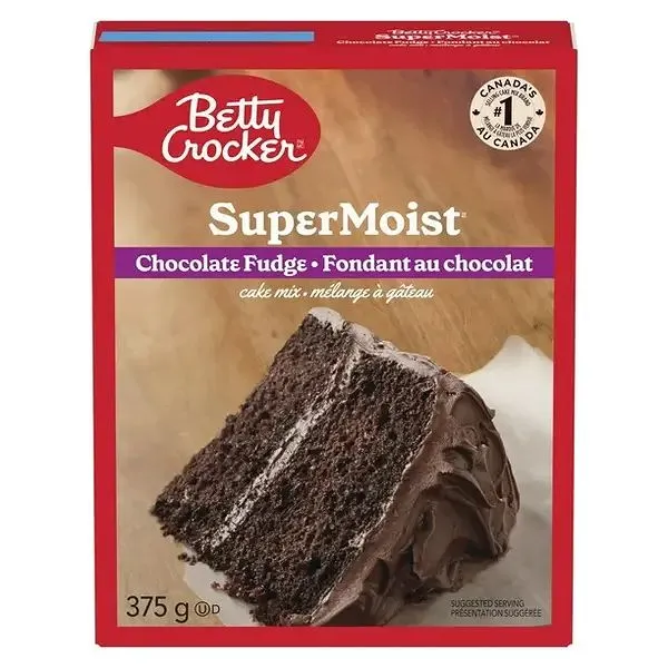 Betty Crocker Chocolate Fudge Cake Mix (375gm)