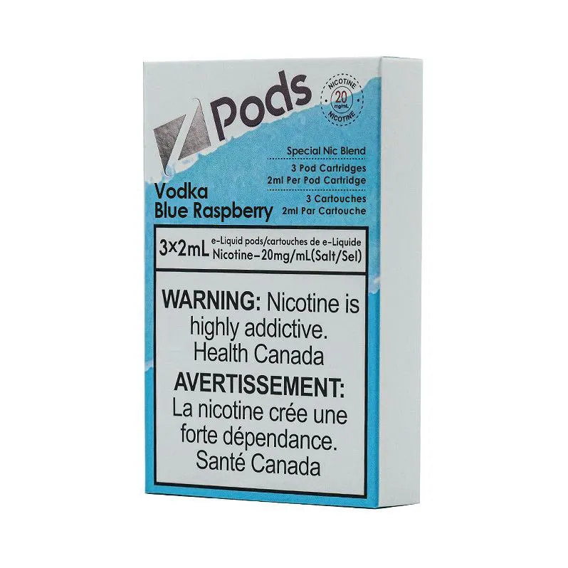 Z PODS VODKA BLUE RASPBERRY