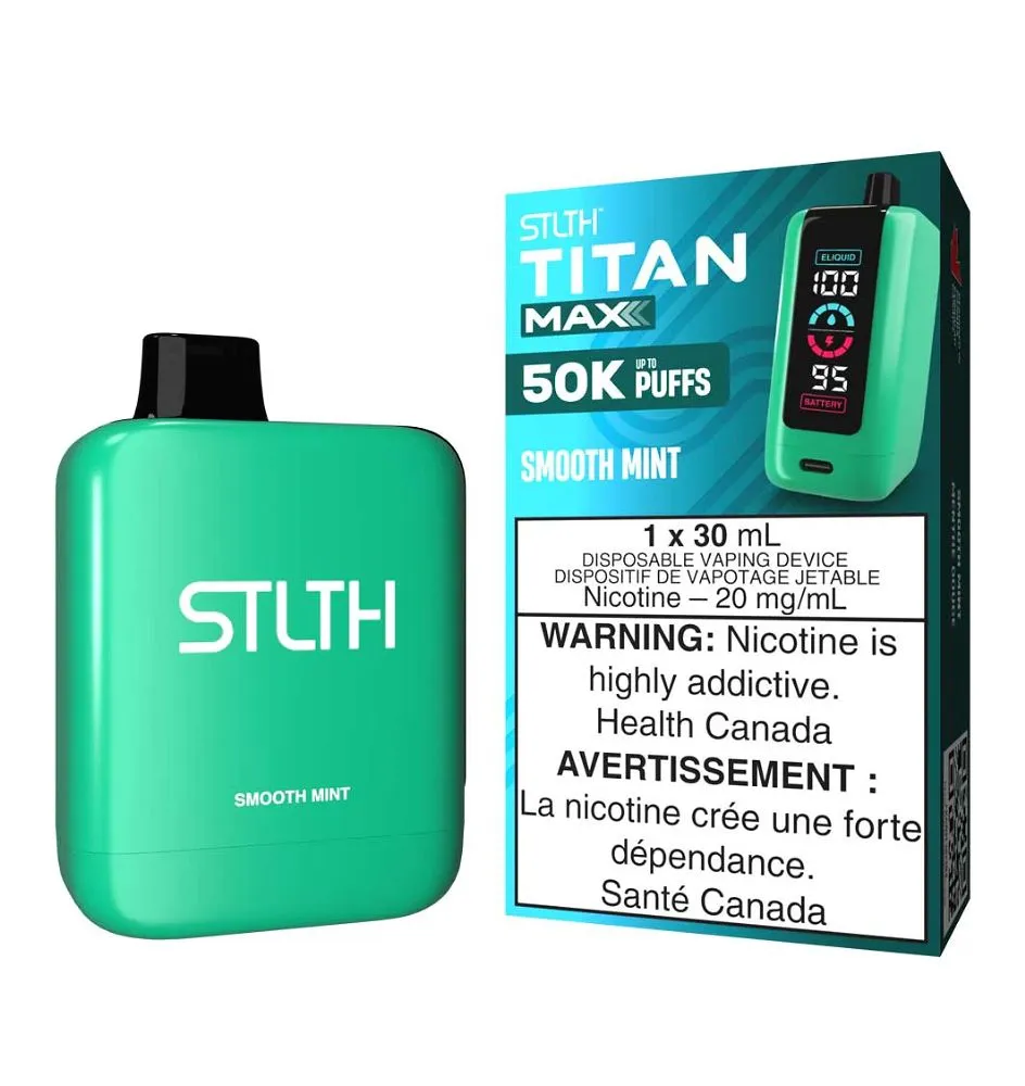 STLTH TITAN MAX 50000 SMOOTH MINT