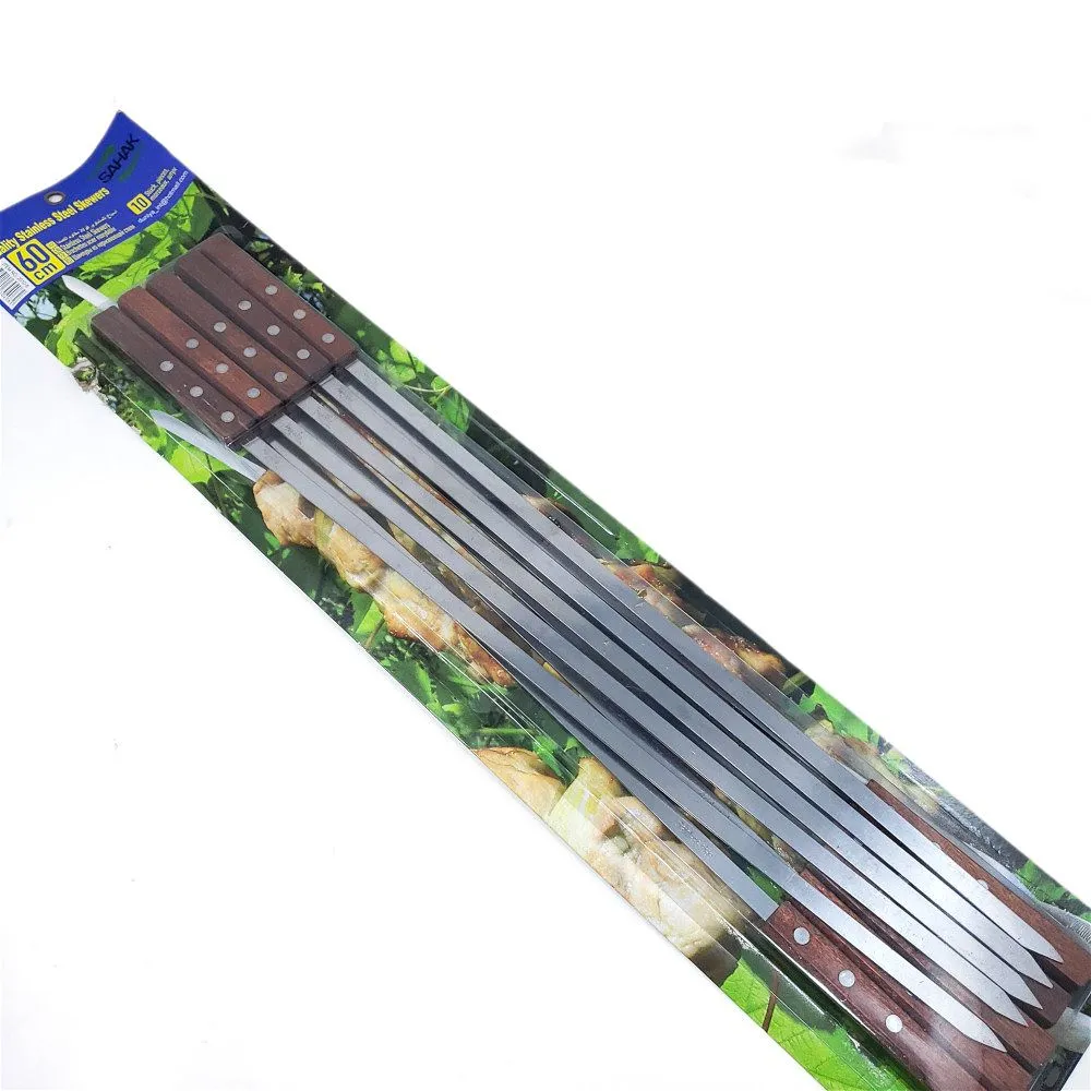 Sahak BBQ skewers 60cm Thin 10pk (2010-8)