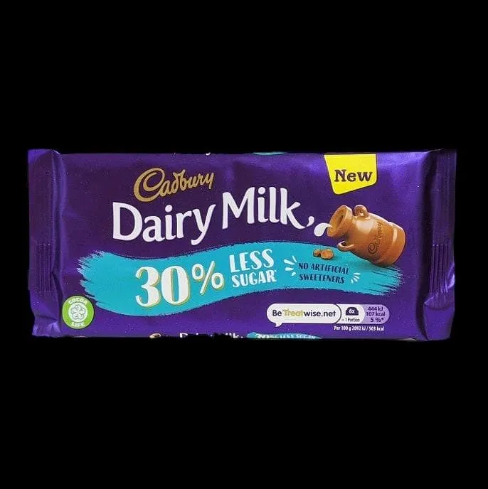 Cadbury Dairy Milk less Sugar 85g