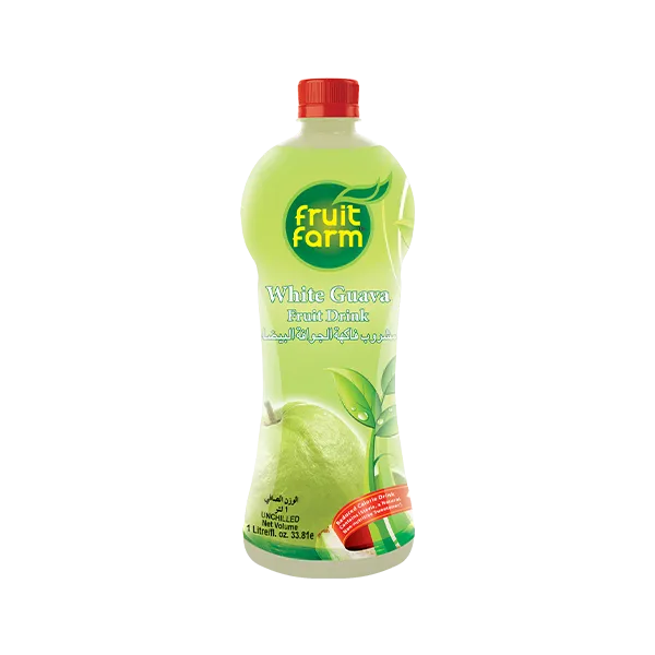 Fruit Farm White Guava 1000 ML (12 Packs)