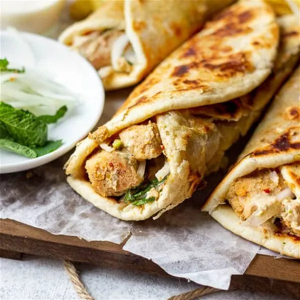 Chicken Paratha Platter