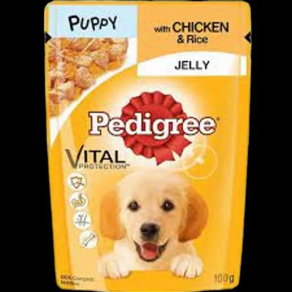 Pedigree Dog Jelly 3 X100 GM