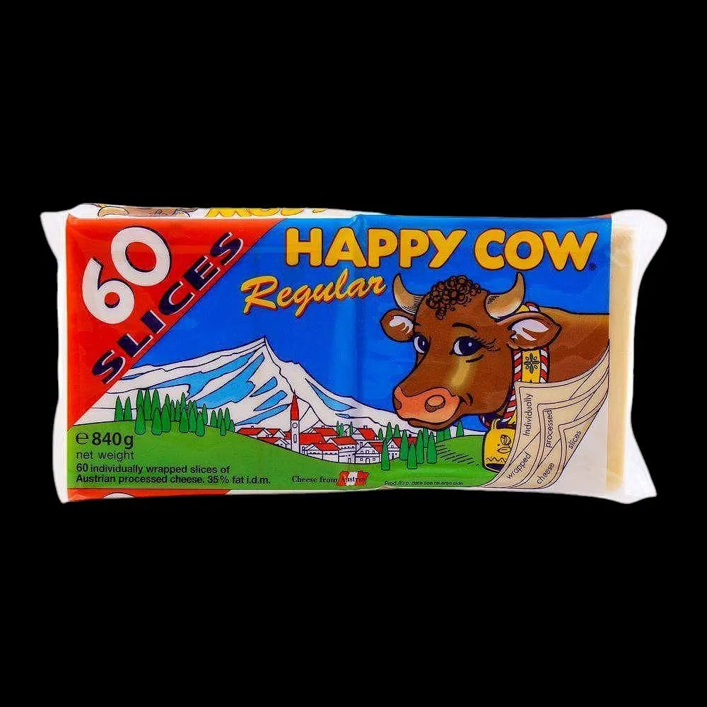 Happy Cow Regular Slice 60Pc 840Gm