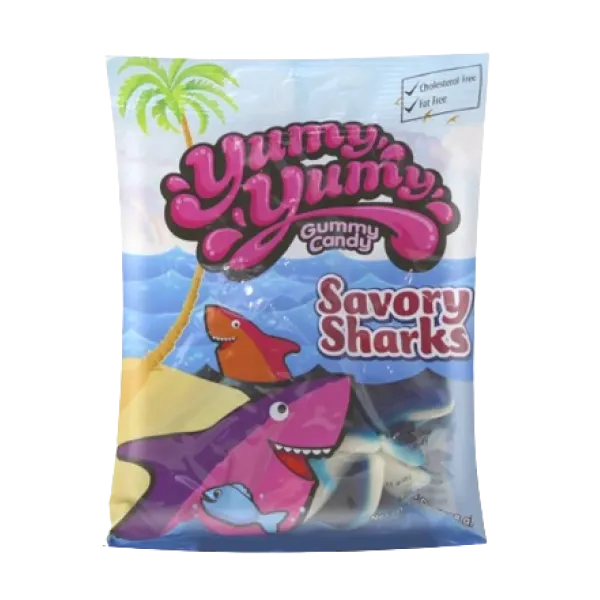 Yummy Yummy Savory Sharks 128g