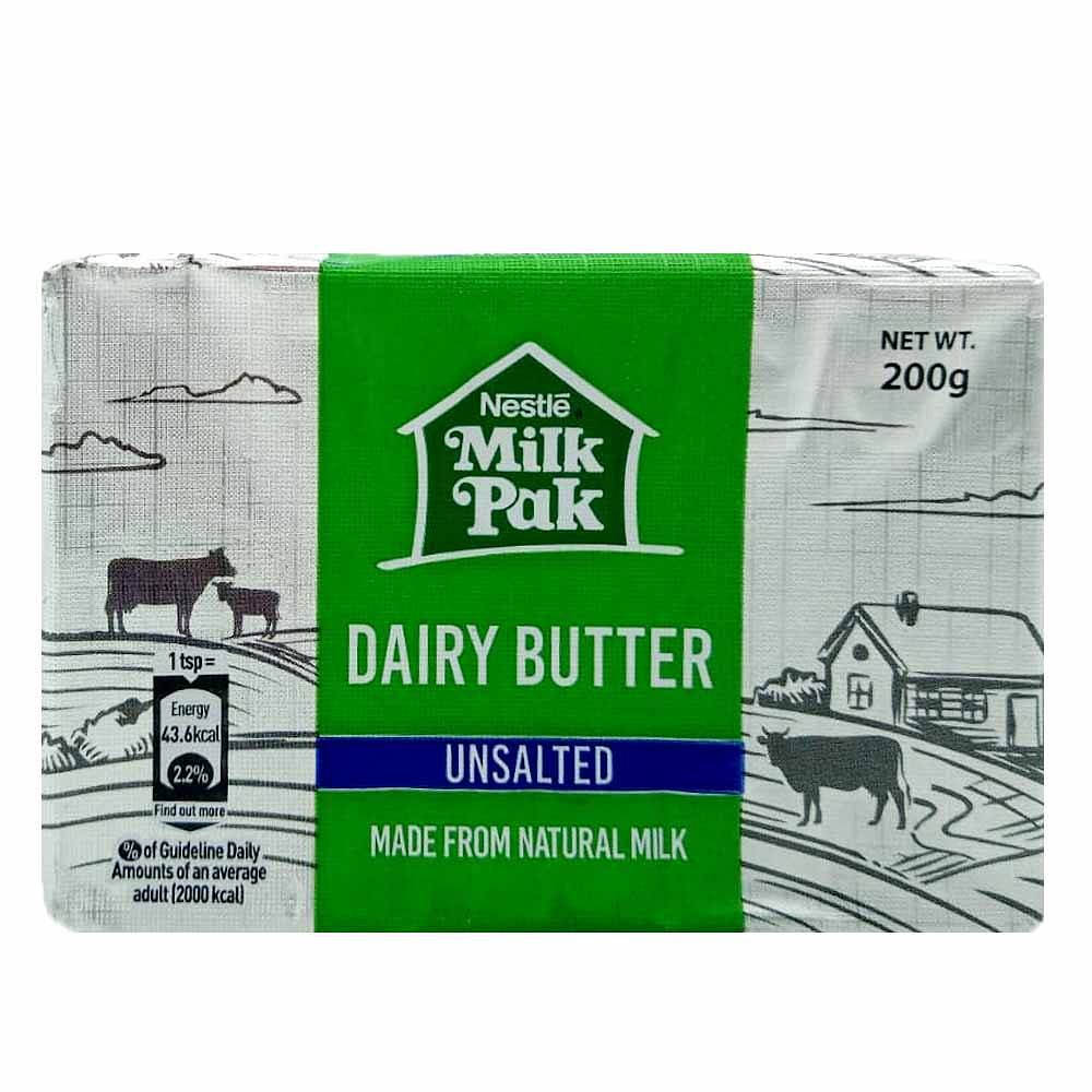 Nestle Milkpak Butter Unsalted 200G