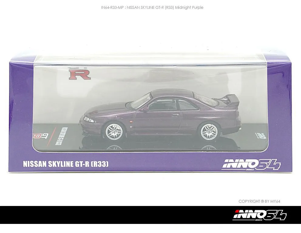 INNO64 | NISSAN SKYLINE GT-R R33 | MIDNIGHT PURPLE