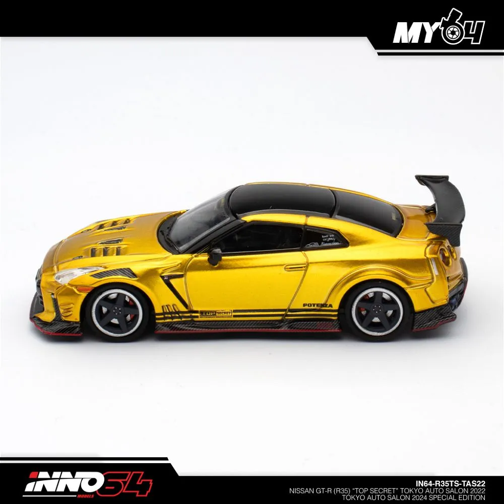 INNO64 | NISSAN GT-R R35 TOP SECRET | GOLD | TOKYO AUTO SALON 2022