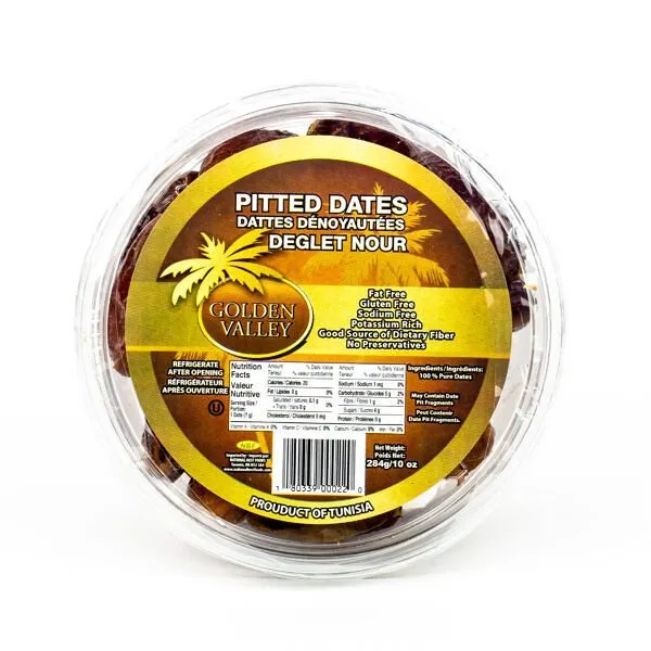 Golden Valley Tunisian Pitted Dates 284g