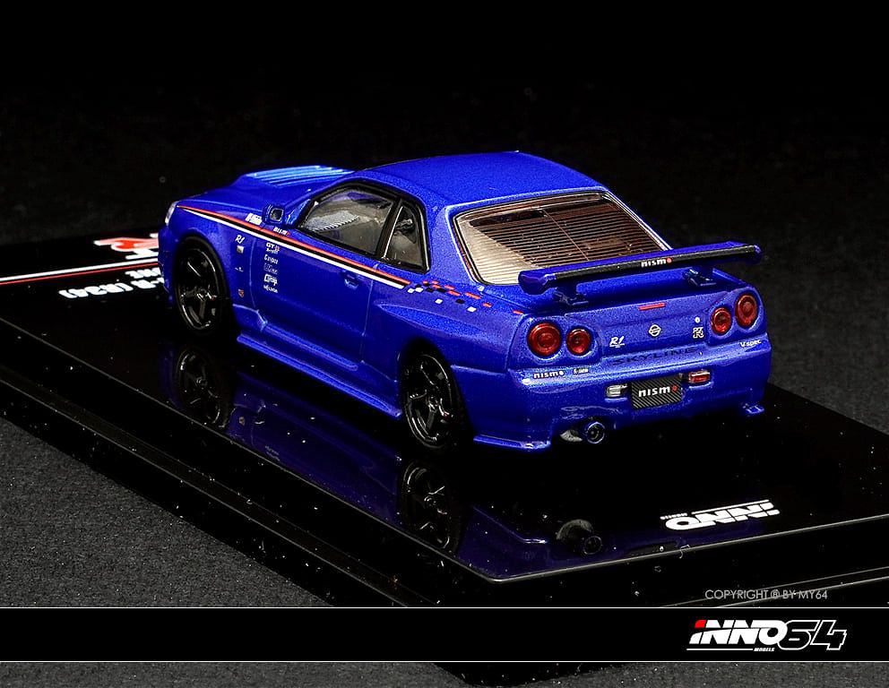 INNO64 | NISSAN SKYLINE GT-R R34 R-TUNE | BLUE