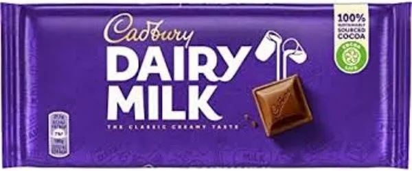 Cadbury Dairy Milk Chocolate (110gm)