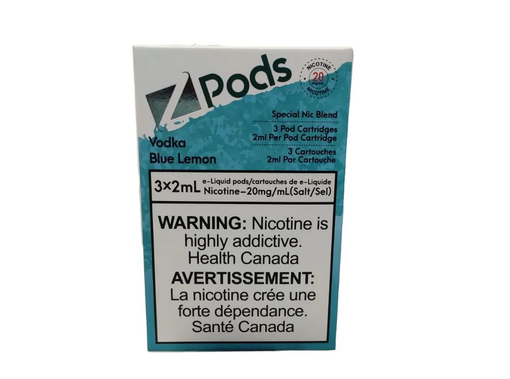 Z PODS VODKA BLUE LEMON