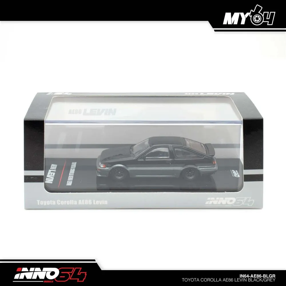 INNO64 | TOYOTA LEVIN AE86 BLACK/GREY