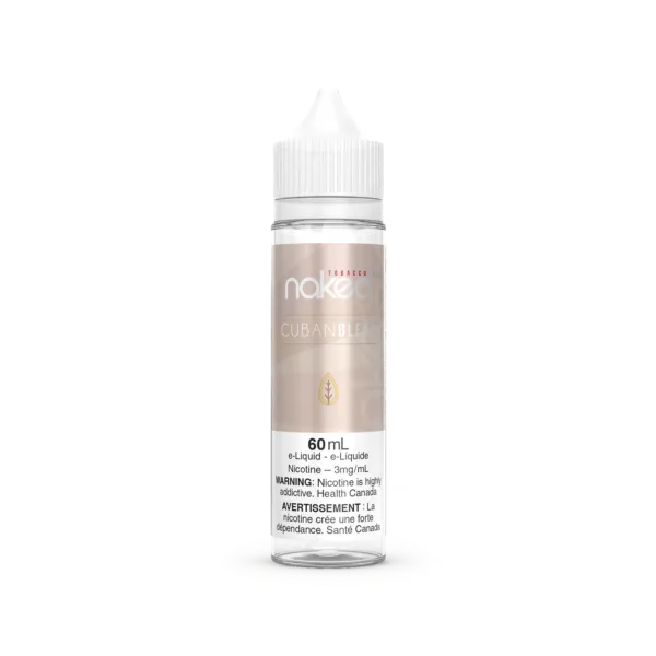 NAKED E-LIQUID CUBAN BLEND 60ML