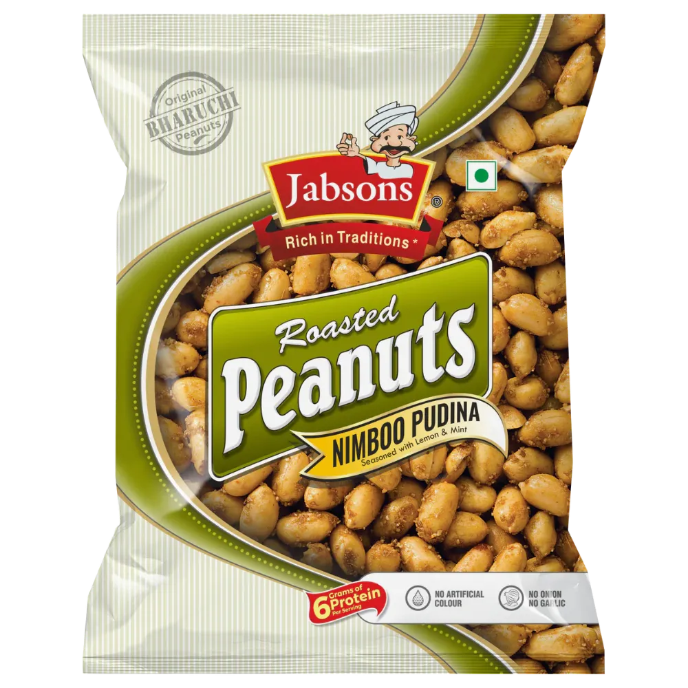 JABSONS NIMBOO PUDINA PEANUT 140 GM