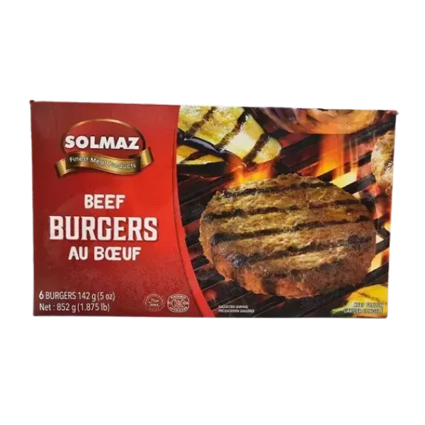 Beef Burger Solmaz (850g x 10)