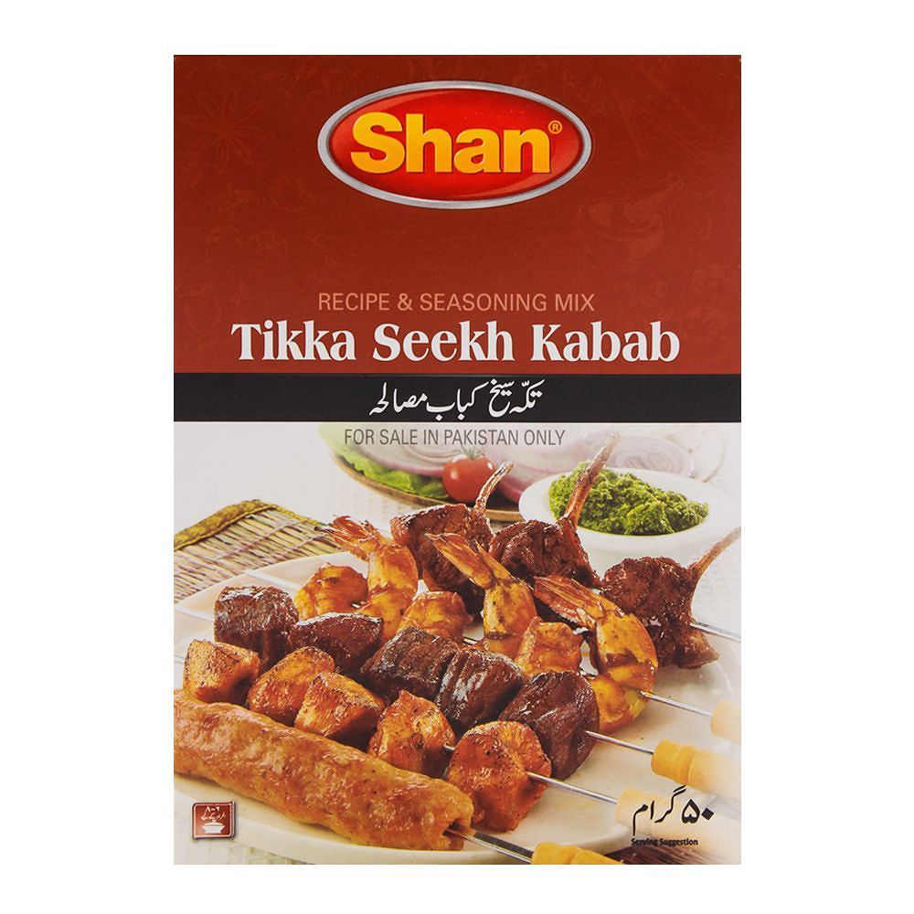 Shan Tikka Sheek Kabab Masala 50g